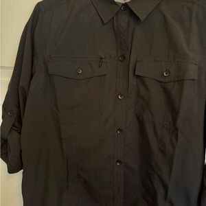 Women's Black Long Sleeve Royal Robbins Outdoor Top